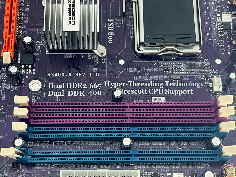 Load image into Gallery viewer, ECS Elitegroup RS400-A Desktop Motherboard NEW