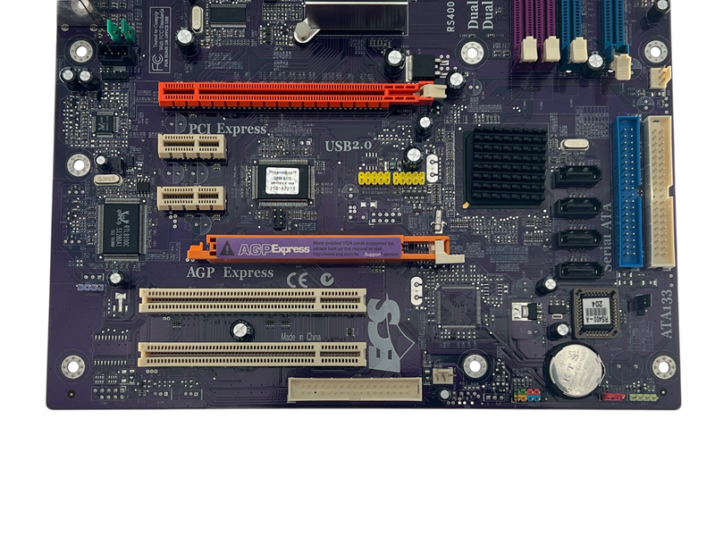 Load image into Gallery viewer, ECS Elitegroup RS400-A Desktop Motherboard NEW