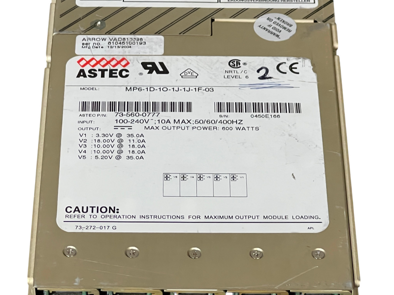 Load image into Gallery viewer, Astec MP6-1D-1O-1J-1J-1F-03 Power Supply 73-560-0777