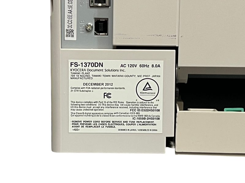Load image into Gallery viewer, Kyocera FS-1370DN Laser Printer