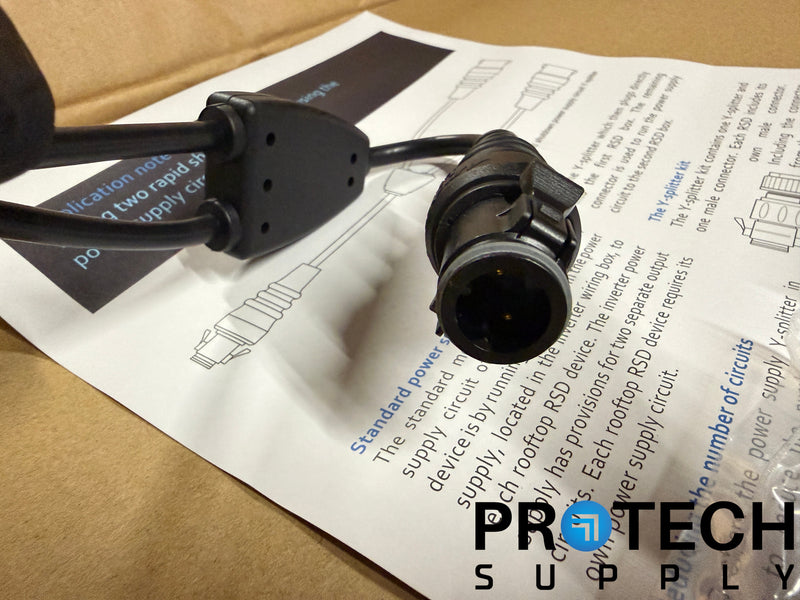 Load image into Gallery viewer, NEW ABB Rapid Shutdown Power Supply Circuit Y-Splitter Kit 3P029931000A