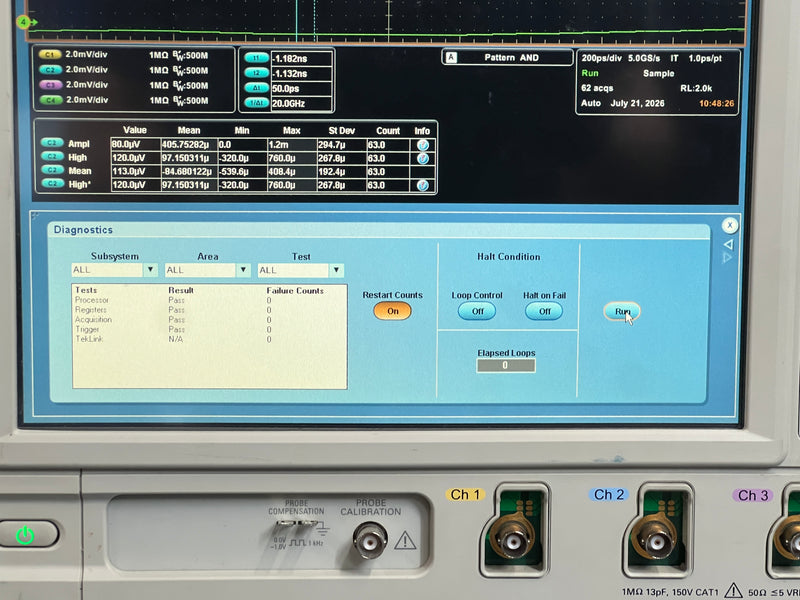 Load image into Gallery viewer, Tektronix DPO7104 Digital Phosphor Oscilloscope