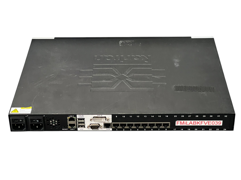 Load image into Gallery viewer, Raritan DKX3-808 8-Port KVM Over IP Switch FOR PARTS / REPAIR