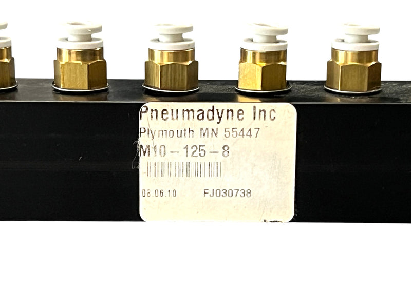 Load image into Gallery viewer, (Lot of 3) Pneumadyne Pneumatic Manifold M20-250-4 / M10-125-8 / M20-250-8