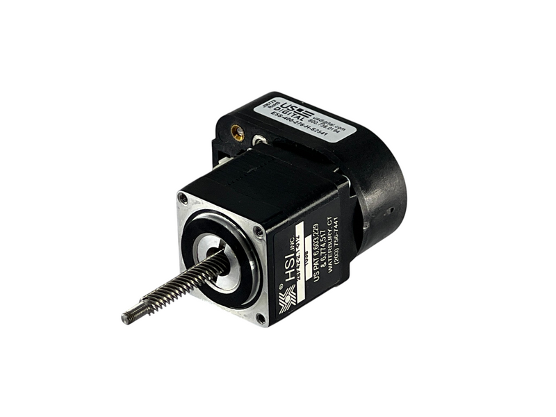 Load image into Gallery viewer, HSI 28F42-2.1-012 Hybrid Stepper Linear Actuator + US Digital Motor Encoder Assy