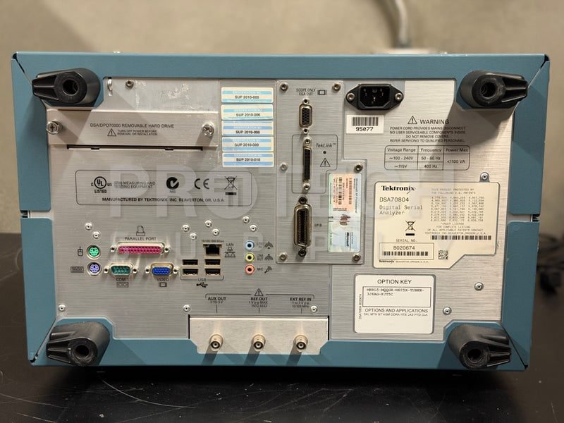 Load image into Gallery viewer, Tektronix DSA 70804 Digital Serial Analyzer SCREEN DEFECTIVE for PARTS/REPAIR