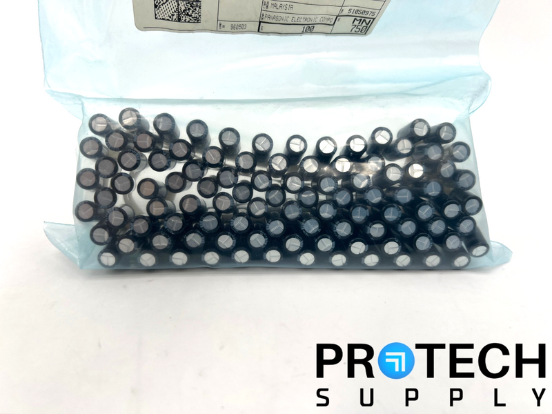 Load image into Gallery viewer, (100/Pk) Panasonic EEU-FR1E4 Aluminum Electrolytic Capacitor NEW with WARRANTY