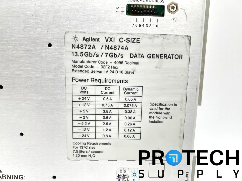 Load image into Gallery viewer, Agilent VXI C-SIZE N4872A 13.5 Gb/s Data Generator with WARRANTY