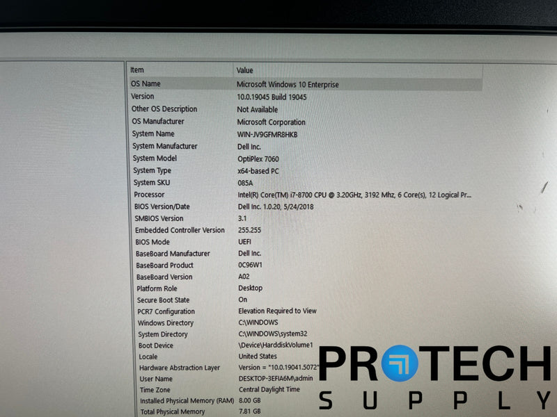 Load image into Gallery viewer, Dell OptiPlex 7060 Intel Core i7-8700 8GB RAM + Dell U3011t Monitor w/ WARRANTY