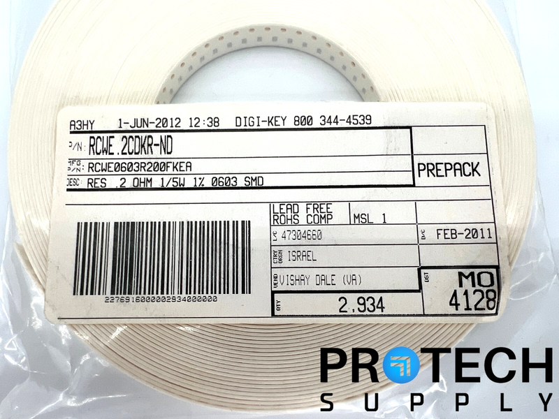 Load image into Gallery viewer, (2934/Pk) Vishay RCWE0603R200FKEA Chip Resistor NEW with WARRANTY