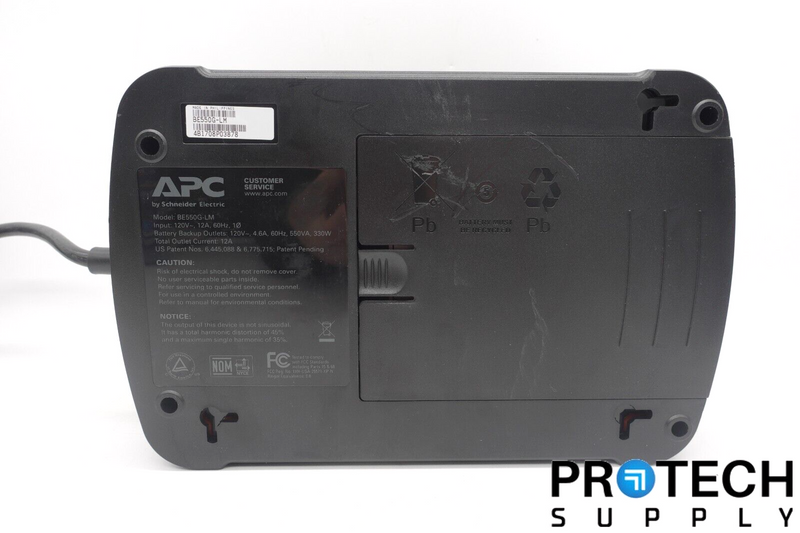 Load image into Gallery viewer, APC BE550G-LM BackUPS 550 8-Outlet Battery Back Up + Battery Included & WARRANTY