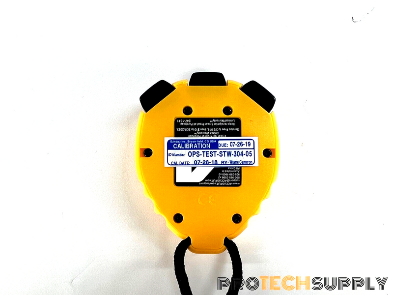 Load image into Gallery viewer, Accusplit 601X Pro Survivor Yellow Stopwatch with WARRANTY