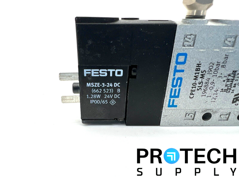 Load image into Gallery viewer, FESTO CPE10-M1BH-5LS-M5 Air Solenoid Valve with WARRANTY