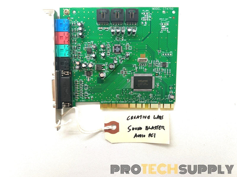 Load image into Gallery viewer, Creative Labs CT4750 Sound Blaster Audio PCI Sound Card with WARRANTY
