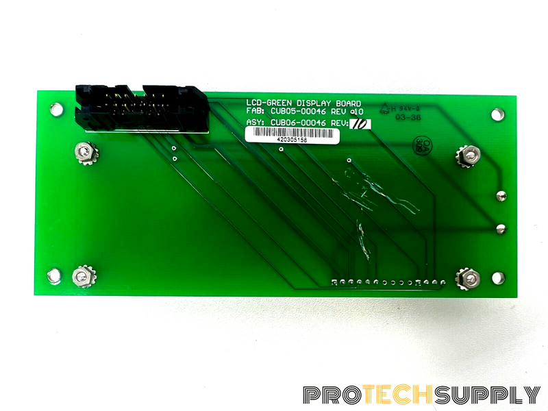 Load image into Gallery viewer, Varian 1200L Mass Spec LCD Green Display Board CUB-00046 Rev 10 with WARRANTY