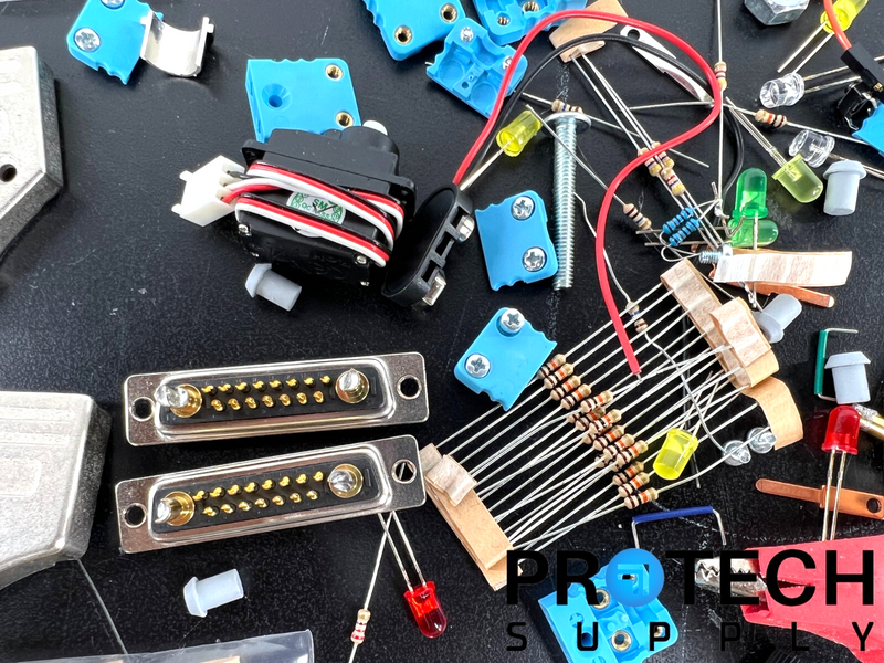 Load image into Gallery viewer, Lot of Misc. Industrial Hardware / Connectors / Resistors