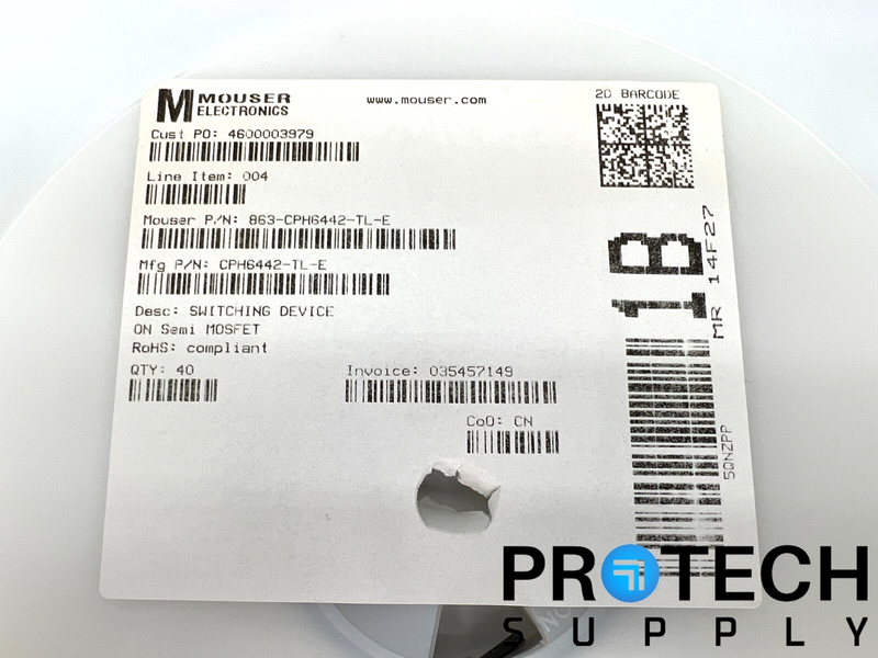 Load image into Gallery viewer, (40/Pk) Onsemi CPH6442-TL-E N-Channel Surface Mount 60V 6A 1.6W NEW w/ WARRANTY