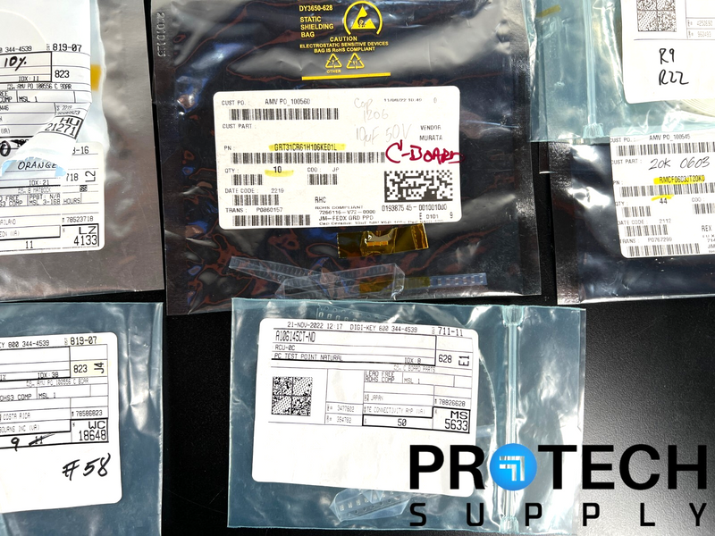 Load image into Gallery viewer, Lot of Misc Passive/Active Parts Capacitor/Resistor/Regulator/Transistor/Chip