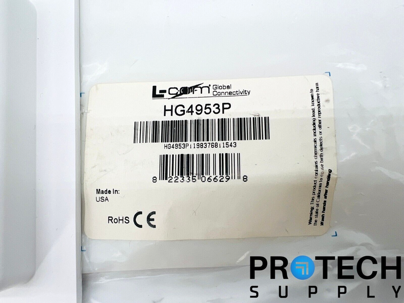 Load image into Gallery viewer, L-COM HG4953P Broadband Patch Antenna 4.4 GHz to 5.5 GHz NEW with WARRANTY