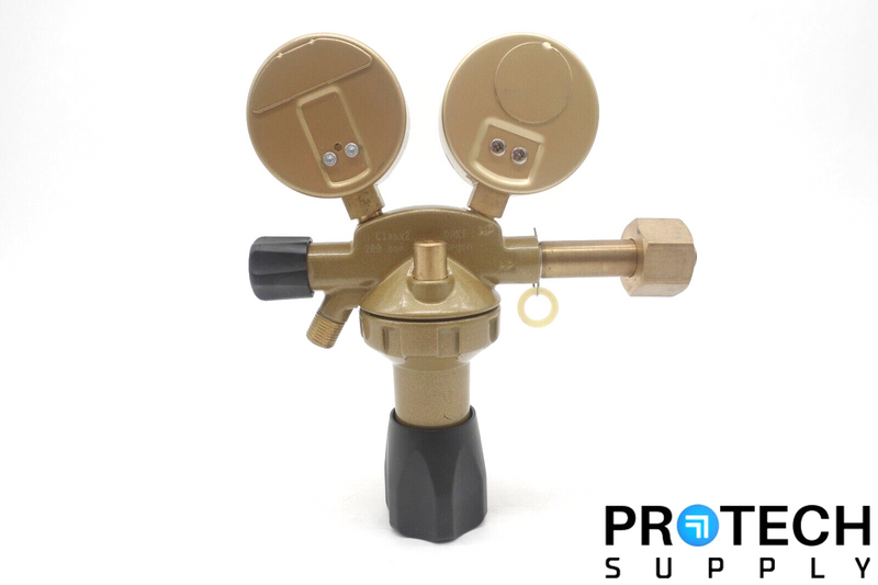 Load image into Gallery viewer, GCE Pressure Reducer 200Bar for Argon w/ Pressure Gauge & Flow Meter w/ WARRANTY