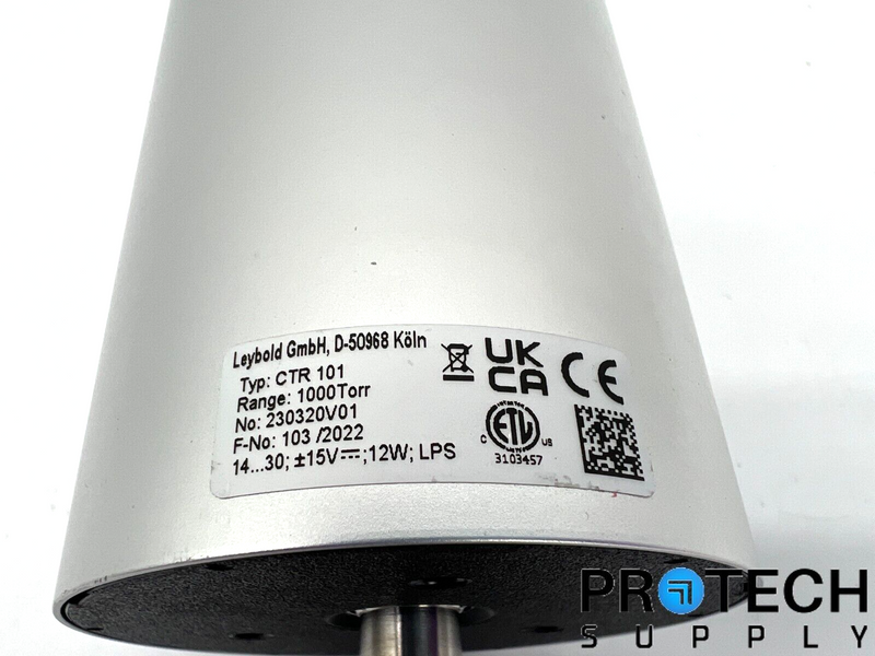 Load image into Gallery viewer, Leybold Ceravac CTR 101 Capacitance Vacuum Gauge 1000 Torr with WARRANTY