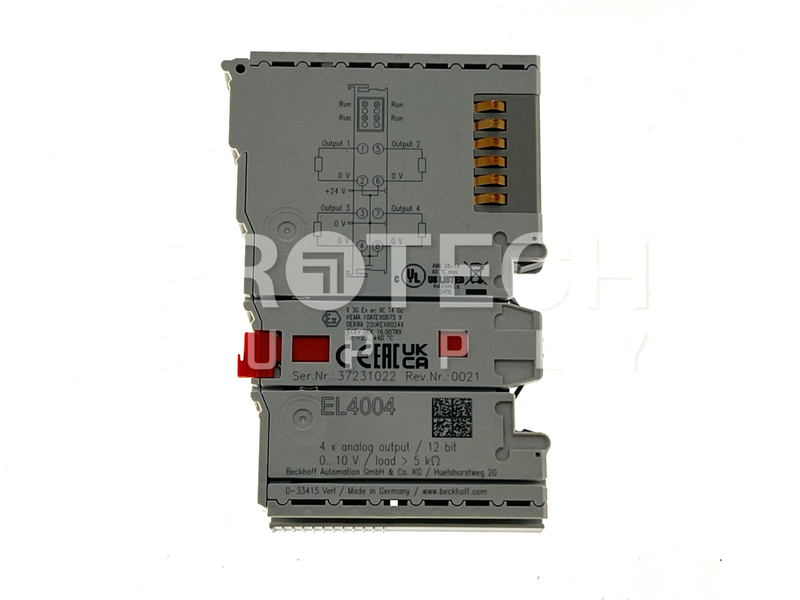 Load image into Gallery viewer, Beckhoff EL4004 Terminal 4-Channel Analog Output Module NEW with WARRANTY