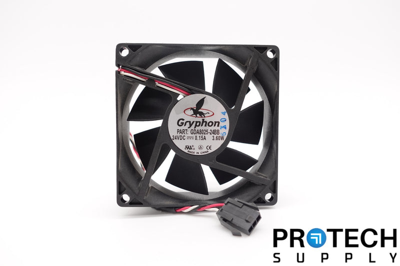 Load image into Gallery viewer, Gryphon GDA8025-24BB 25mm Cooling Fan 3-Wire 24VDC with WARRANTY