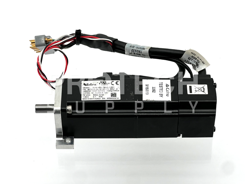 Load image into Gallery viewer, Nidec XVM-403-TBNS-D001 Servo Motor 75VDC 1.85A 500RPM GUARANTEED