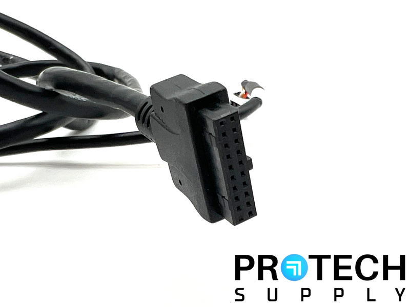 Load image into Gallery viewer, Dell 1B23LVH00 Precision T7600 Front I/O Panel USB Audio Connector with WARRANTY