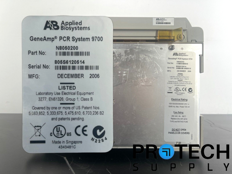 Load image into Gallery viewer, Applied Biosystems GeneAmp PCR System 9700 Thermocycler N8050200 with WARRANTY