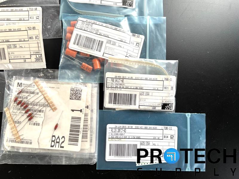 Load image into Gallery viewer, Lot of Misc Capacitors / Resistors / Transistors / Chokes / Diode / IC Drivers