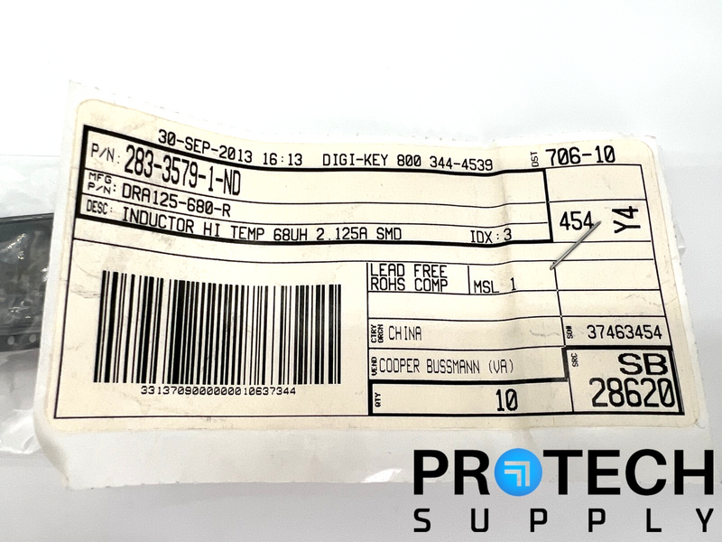 Load image into Gallery viewer, (10/Pk) Electronics Division DRA125-680-R Shielded Inductor 68µH NEW w/ WARRANTY