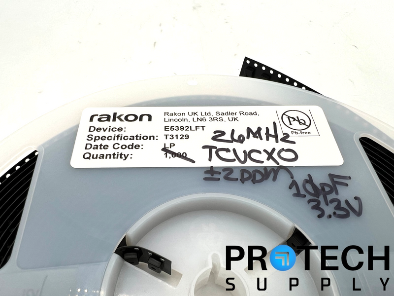 Load image into Gallery viewer, (2000/Pk) Rakon E5392LF Oscillator 26MHz NEW with WARRANTY