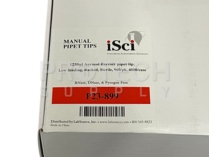 Load image into Gallery viewer, (960/Pk) iSci P23-899 1250ul Aerosol Barrier Pipet Tips
