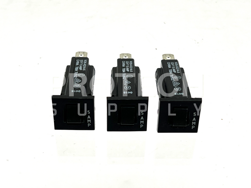 Load image into Gallery viewer, (Lot of 3) Tyco Eletronics W28-XQ1A-5 Circuit Breaker 32V with WARRANTY