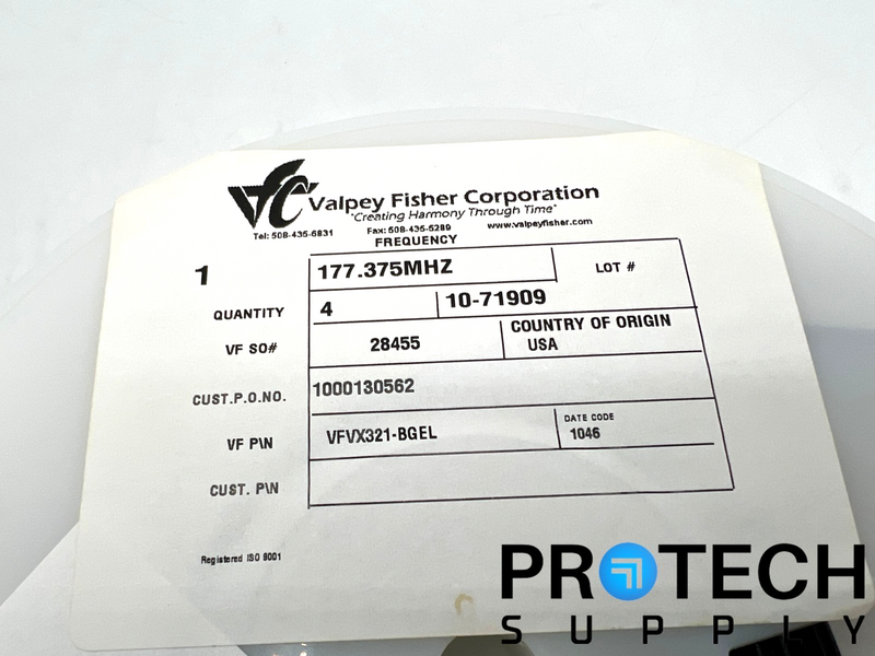 Load image into Gallery viewer, (218/Pk) Valpey Fisher VFVX321-BGEL-177.375 Crystal 177.375MHz NEW with WARRANTY