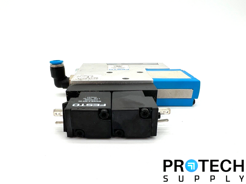 Load image into Gallery viewer, Assy Festo VADMI-140 Vacuum Generator + MSOEB-3-24V Solenoid Valve w/ WARRANTY
