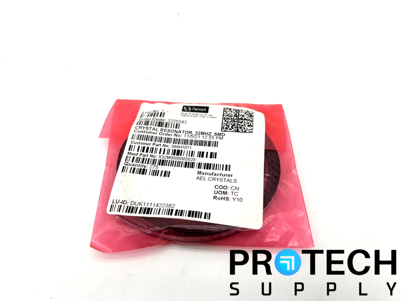 Load image into Gallery viewer, (275/Pk) AEL Crystals X32M000000S025 Resonator 32MHz NEW with WARRANTY