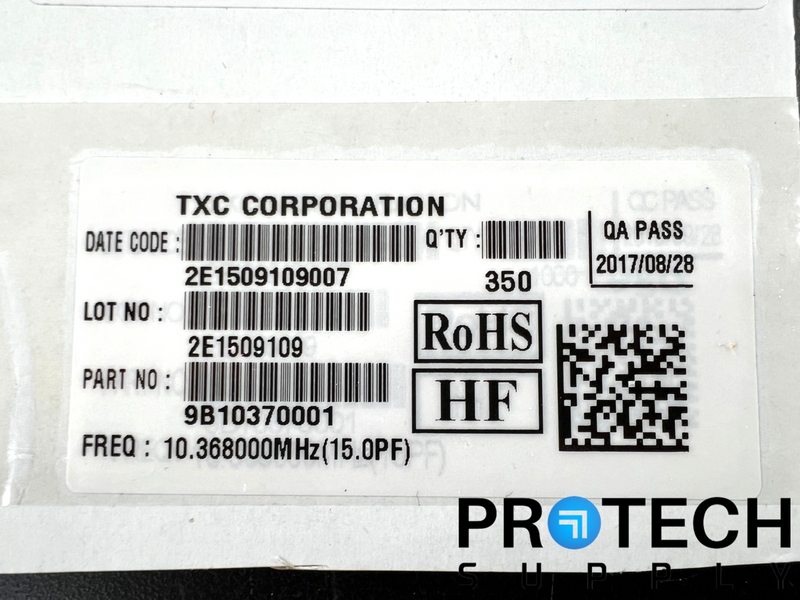 Load image into Gallery viewer, (480/Pk) TXC Corporation 9B10370001 Crystal Oscillators with WARRANTY