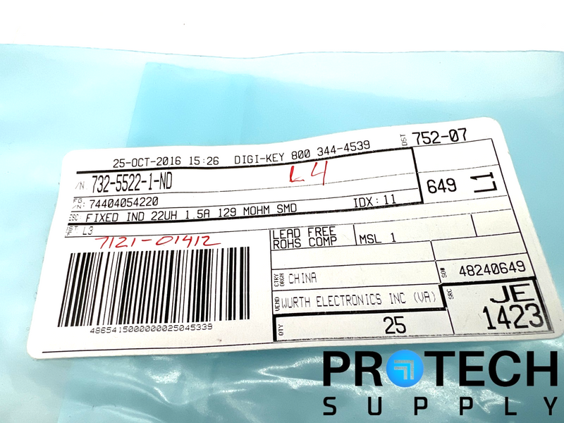 Load image into Gallery viewer, (21/Pk) Wurth Elektronik 74404054220 Shielded Drum Core NEW with WARRANTY