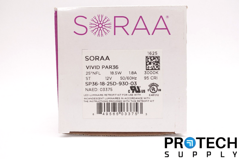 Load image into Gallery viewer, Soraa VIVID PAR 36 Lamp Light 3000K 18.5W SP36-18-25D-930-03 NEW with WARRANTY