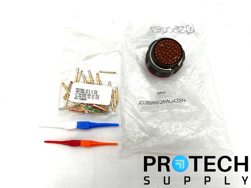 Load image into Gallery viewer, Amphenol JD38999/26WJ43SN 43 Position Circular Connector Plug with WARRANTY