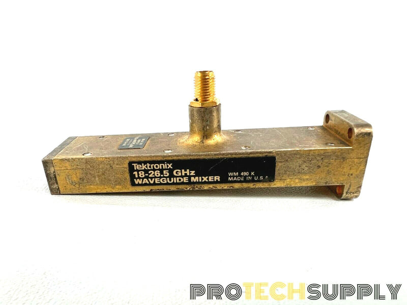 Load image into Gallery viewer, Tektronix WM 490 K Waveguide Mixer 18GHz - 26.5GHz 10mW Peak B010466 W/ WARRANTY