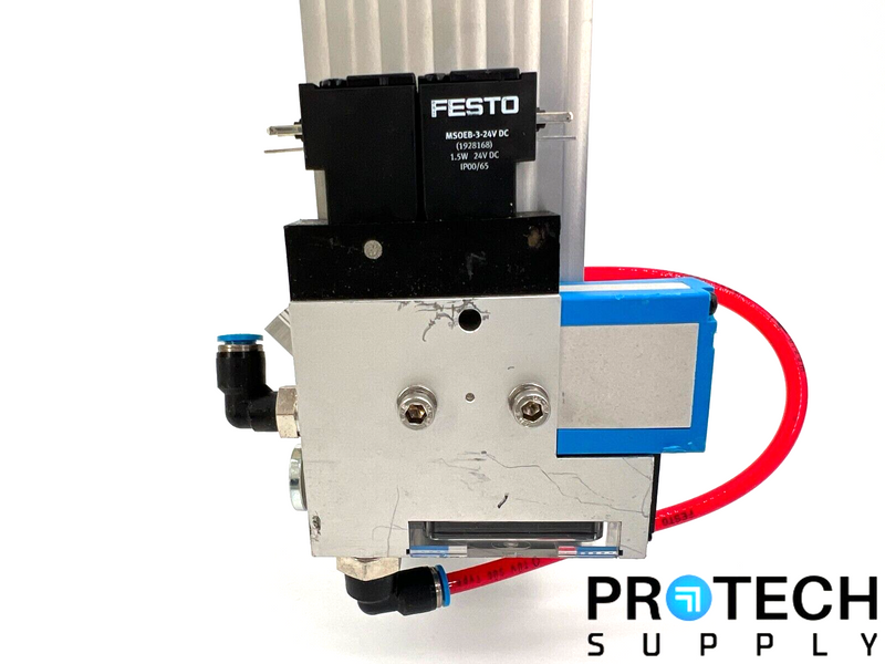 Load image into Gallery viewer, Assy Festo 544002 Mini Slide + Semi-Rotary Drive + Vacuum Generator + Solenoid
