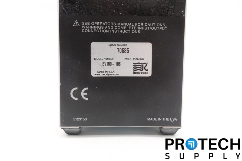 Load image into Gallery viewer, Rheodyne EV100-106 HPLC Low Pressure Selector Valve with WARRANTY