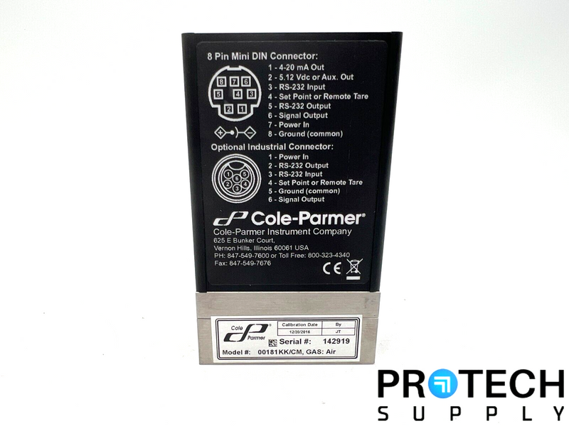 Load image into Gallery viewer, Cole Parmer 00181KK/CM Flow Controller with WARRANTY