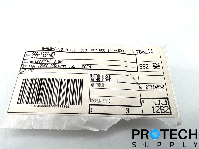 Load image into Gallery viewer, 2/Pk Sunon Tubeaxial Fan 30 x 30mm 259-1397-ND with WARRANTY