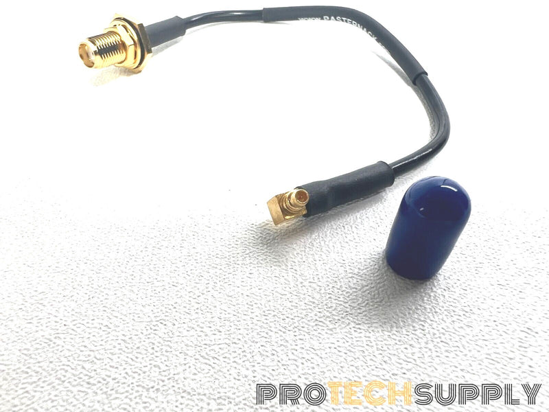 Load image into Gallery viewer, NEW Pasternack PE39436-6 SMA Female Bulkhead to MMCX Right Angle 6" w/ WARRANTY