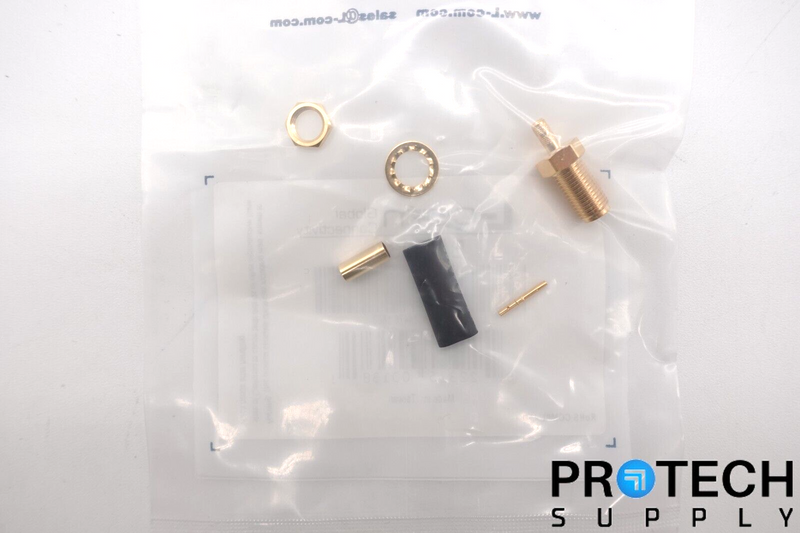 Load image into Gallery viewer, (Lot of 26) L-Com BAC06A SMA Female Bulkhead Crimp for RG174 NEW with WARRANTY