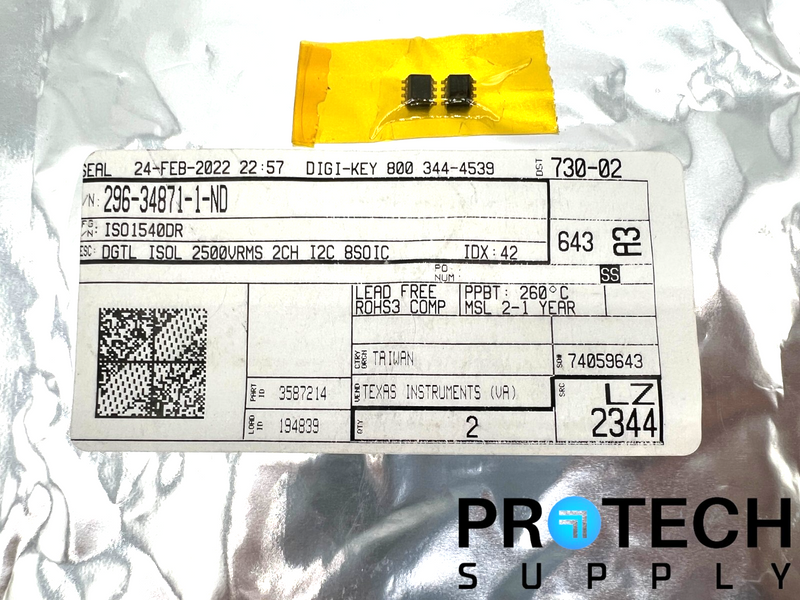 Load image into Gallery viewer, (185/Pk) Texas Instruments ISO1540DR Digital Isolator 2500Vrms with WARRANTY
